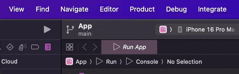 Run an emulator in Xcode
